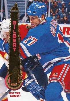 #415 Greg Gilbert - New York Rangers - 1994-95 Pinnacle Hockey