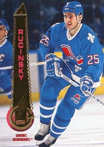 #416 Martin Rucinsky - Quebec Nordiques - 1994-95 Pinnacle Hockey