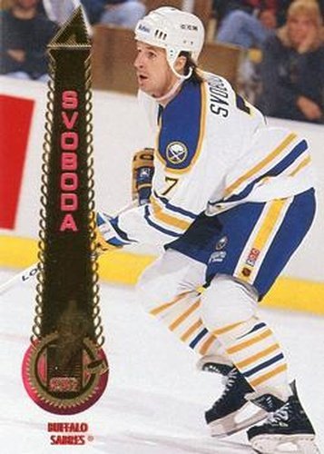 #424 Petr Svoboda - Buffalo Sabres - 1994-95 Pinnacle Hockey