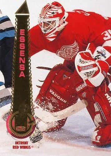 #428 Bob Essensa - Detroit Red Wings - 1994-95 Pinnacle Hockey