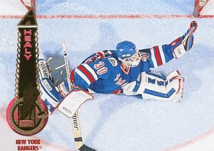 #430 Glenn Healy - New York Rangers - 1994-95 Pinnacle Hockey