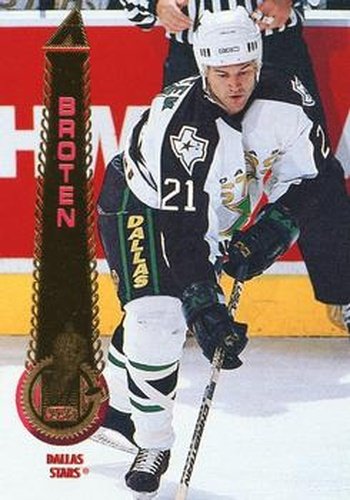 #433 Paul Broten - Dallas Stars - 1994-95 Pinnacle Hockey