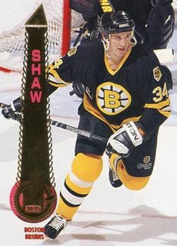 #435 David Shaw - Boston Bruins - 1994-95 Pinnacle Hockey