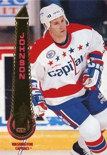 #440 Jim Johnson - Washington Capitals - 1994-95 Pinnacle Hockey