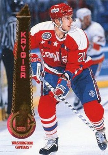 #455 Todd Krygier - Washington Capitals - 1994-95 Pinnacle Hockey