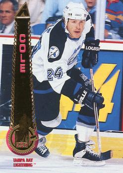 #45 Danton Cole - Tampa Bay Lightning - 1994-95 Pinnacle Hockey
