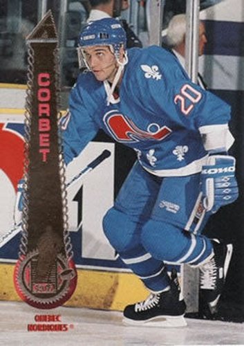 #460 Rene Corbet - Quebec Nordiques - 1994-95 Pinnacle Hockey