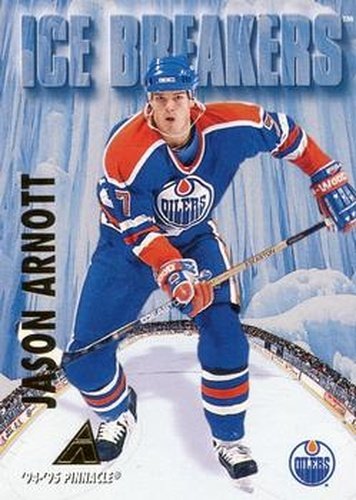 #463 Jason Arnott - Edmonton Oilers - 1994-95 Pinnacle Hockey