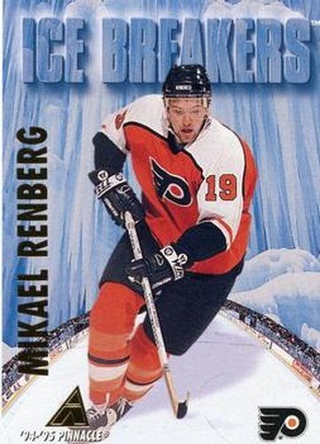 #464 Mikael Renberg - Philadelphia Flyers - 1994-95 Pinnacle Hockey