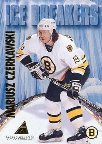 #467 Mariusz Czerkawski - Boston Bruins - 1994-95 Pinnacle Hockey