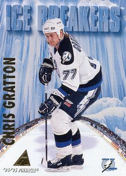 #468 Chris Gratton - Tampa Bay Lightning - 1994-95 Pinnacle Hockey