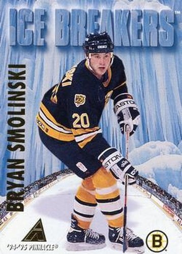 #470 Bryan Smolinski - Boston Bruins - 1994-95 Pinnacle Hockey