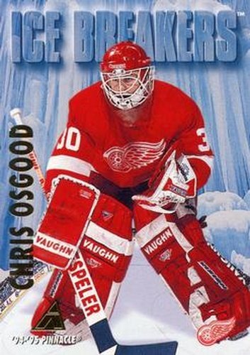 #471 Chris Osgood - Detroit Red Wings - 1994-95 Pinnacle Hockey