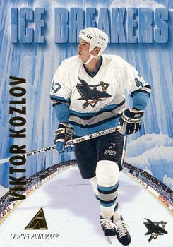 #477 Viktor Kozlov - San Jose Sharks - 1994-95 Pinnacle Hockey