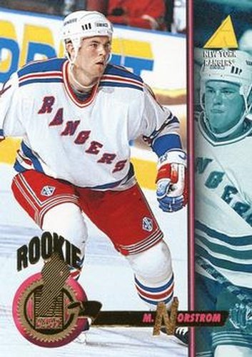 #489 Mattias Norstrom - New York Rangers - 1994-95 Pinnacle Hockey