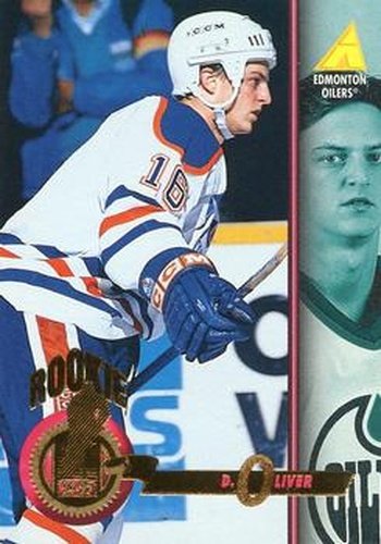 #490 David Oliver - Edmonton Oilers - 1994-95 Pinnacle Hockey
