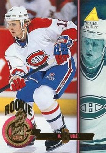 #492 Valeri Bure - Montreal Canadiens - 1994-95 Pinnacle Hockey