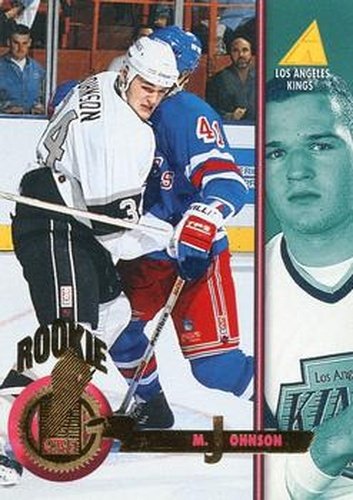 #496 Matt Johnson - Los Angeles Kings - 1994-95 Pinnacle Hockey