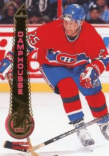 #4 Vincent Damphousse - Montreal Canadiens - 1994-95 Pinnacle Hockey