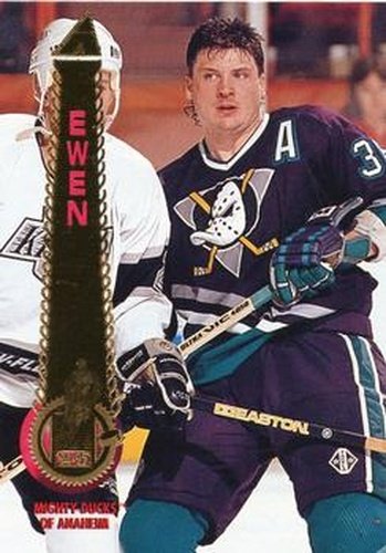 #503 Todd Ewen - Anaheim Mighty Ducks - 1994-95 Pinnacle Hockey