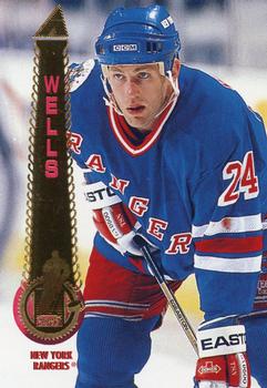#507 Jay Wells - New York Rangers - 1994-95 Pinnacle Hockey