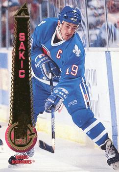 #50 Joe Sakic - Quebec Nordiques - 1994-95 Pinnacle Hockey