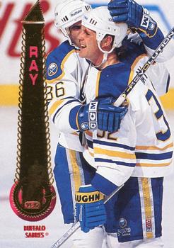 #514 Rob Ray - Buffalo Sabres - 1994-95 Pinnacle Hockey