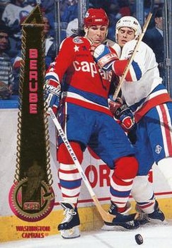 #515 Craig Berube - Washington Capitals - 1994-95 Pinnacle Hockey