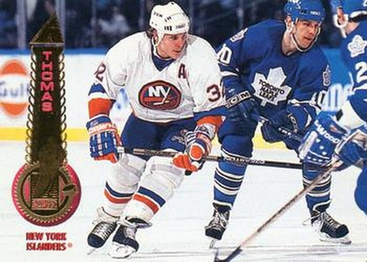 #52 Steve Thomas - New York Islanders - 1994-95 Pinnacle Hockey