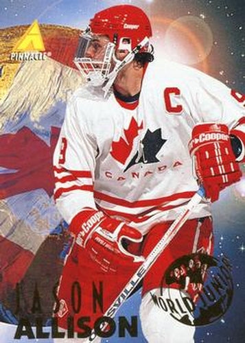 #530 Jason Allison - Canada - 1994-95 Pinnacle Hockey