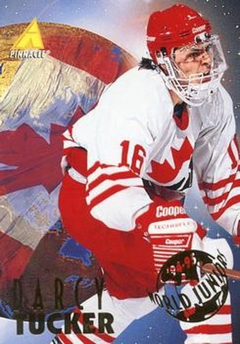 #537 Darcy Tucker - Canada - 1994-95 Pinnacle Hockey
