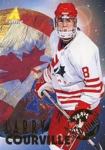 #540 Larry Courville - Canada - 1994-95 Pinnacle Hockey