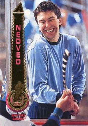 #58 Petr Nedved - New York Rangers - 1994-95 Pinnacle Hockey