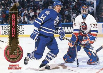 #5 Dave Andreychuk - Toronto Maple Leafs - 1994-95 Pinnacle Hockey