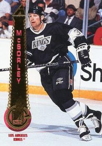 #61 Marty McSorley - Los Angeles Kings - 1994-95 Pinnacle Hockey