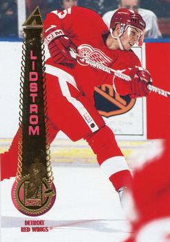 #66 Nicklas Lidstrom - Detroit Red Wings - 1994-95 Pinnacle Hockey
