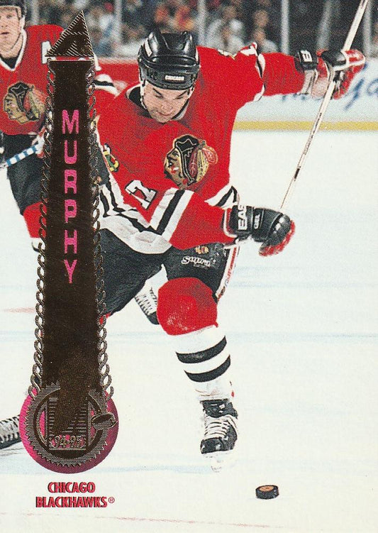 #68 Joe Murphy - Chicago Blackhawks - 1994-95 Pinnacle Hockey