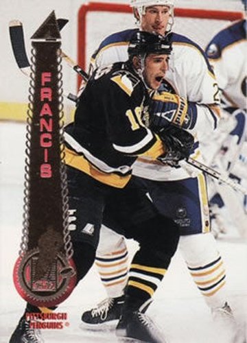 #72 Ron Francis - Pittsburgh Penguins - 1994-95 Pinnacle Hockey
