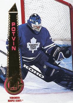 #83 Felix Potvin - Toronto Maple Leafs - 1994-95 Pinnacle Hockey