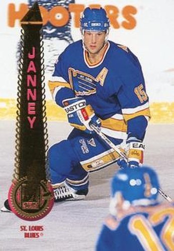 #84 Craig Janney - St. Louis Blues - 1994-95 Pinnacle Hockey