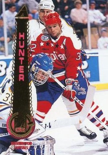 #85 Dale Hunter - Washington Capitals - 1994-95 Pinnacle Hockey