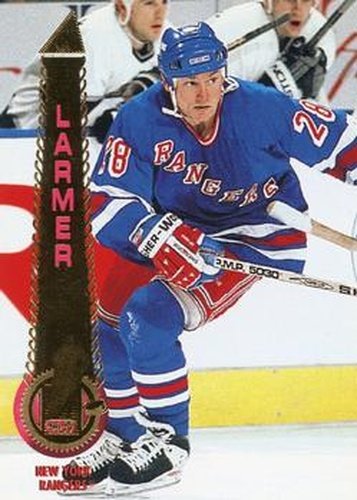 #88 Steve Larmer - New York Rangers - 1994-95 Pinnacle Hockey