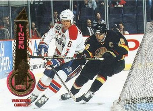 #8 Trevor Linden - Vancouver Canucks - 1994-95 Pinnacle Hockey