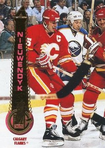 #90 Joe Nieuwendyk - Calgary Flames - 1994-95 Pinnacle Hockey