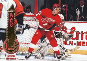 #92 Slava Kozlov - Detroit Red Wings - 1994-95 Pinnacle Hockey