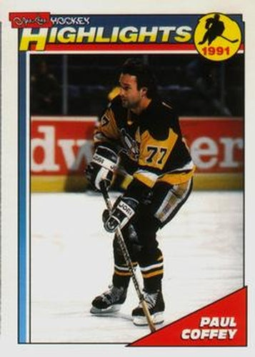 #504 Paul Coffey - Pittsburgh Penguins - 1991-92 O-Pee-Chee Hockey