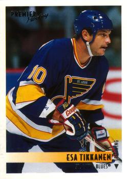 #504 Esa Tikkanen - St. Louis Blues - 1994-95 O-Pee-Chee Premier Hockey