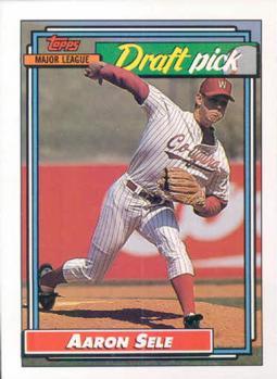 #504 Aaron Sele - Boston Red Sox - 1992 Topps Baseball
