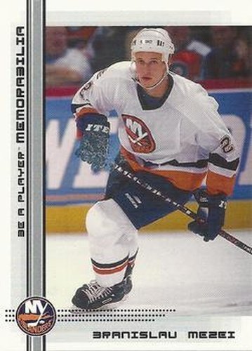 #504 Branislav Mezei - New York Islanders - 2000-01 Be a Player Memorabilia Hockey