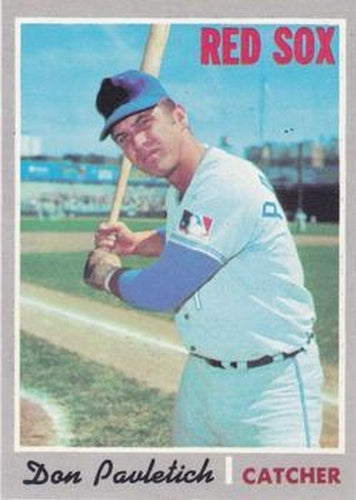 #504 Don Pavletich - Boston Red Sox - 1970 Topps Baseball